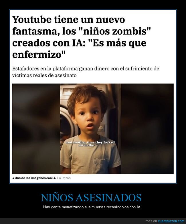 asesinatos,ia,niños,youtube