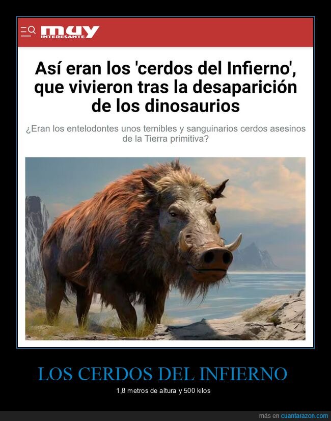 cerdos,prehistóricos