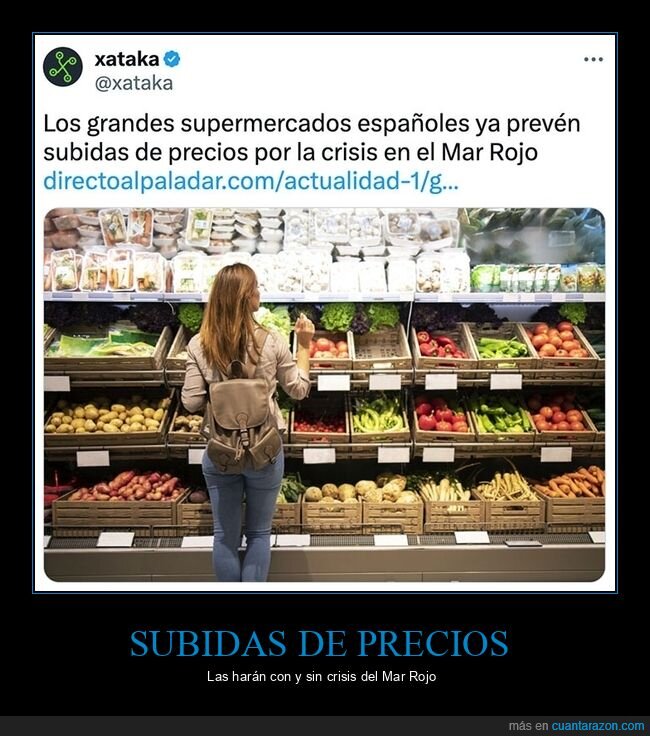 mar rojo,precios,subidas,supermercados