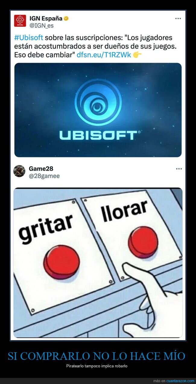 dueños,suscripciones,videojuegos