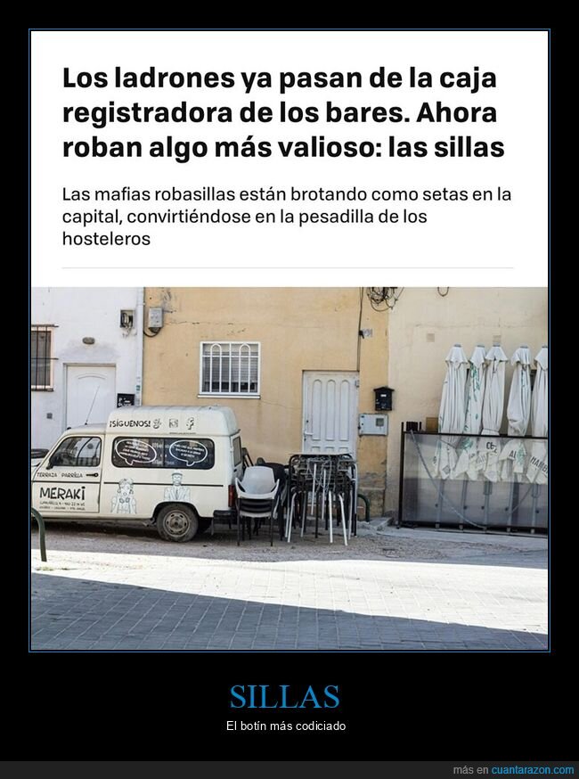 bares,ladrones,sillas