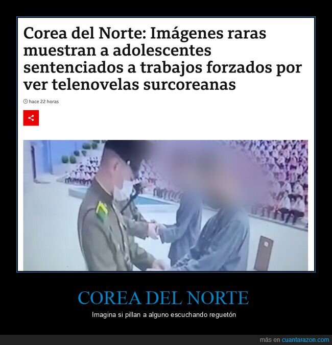 corea del norte,trabajos forzados,telenovelas surcoreanas