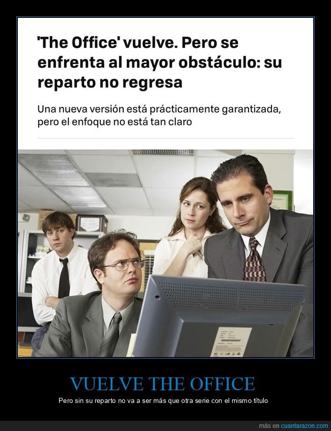 reparto,the office,volver