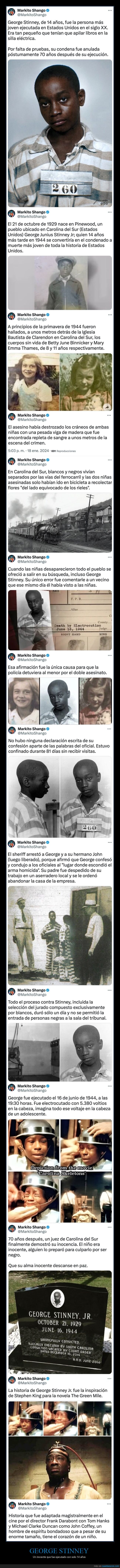 george stinney,ejecución