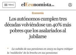 Enlace a Ser autónomo no compensa en este país...