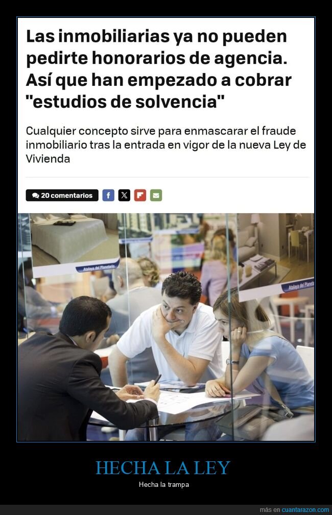 inmobiliarias,honorarios,cobrar,estudios de solvencia