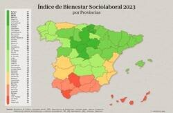 Enlace a Las provincias con mejores condiciones de vida activa