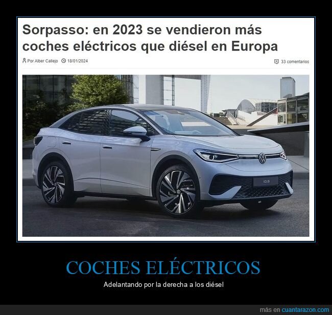 coches eléctricos,diésel,ventas