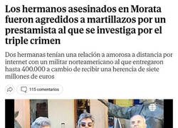 Enlace a Un triple crimen que no le ha salido demasiado caro a su autor...