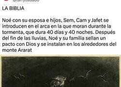 Enlace a Testimonios de culturas que hablaron sobre una gran inundación en un momento concreto de la historia de la humanidad