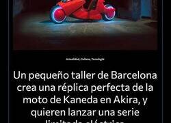 Enlace a La moto de Akira ya es una realidad