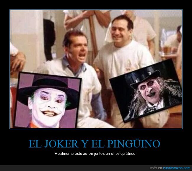 alguien voló sobre el nido del cuco,cine,joker,pingüino,psiquiátrico