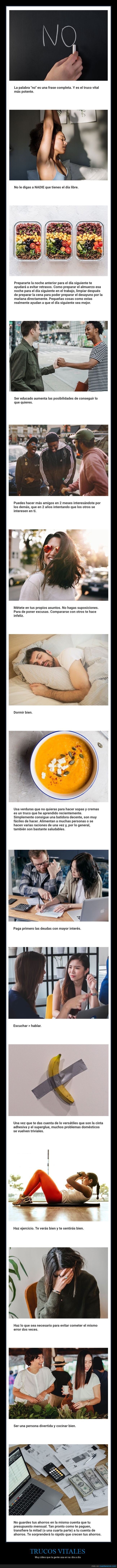trucos vitales,útiles