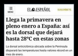 Enlace a Primavera anticipada