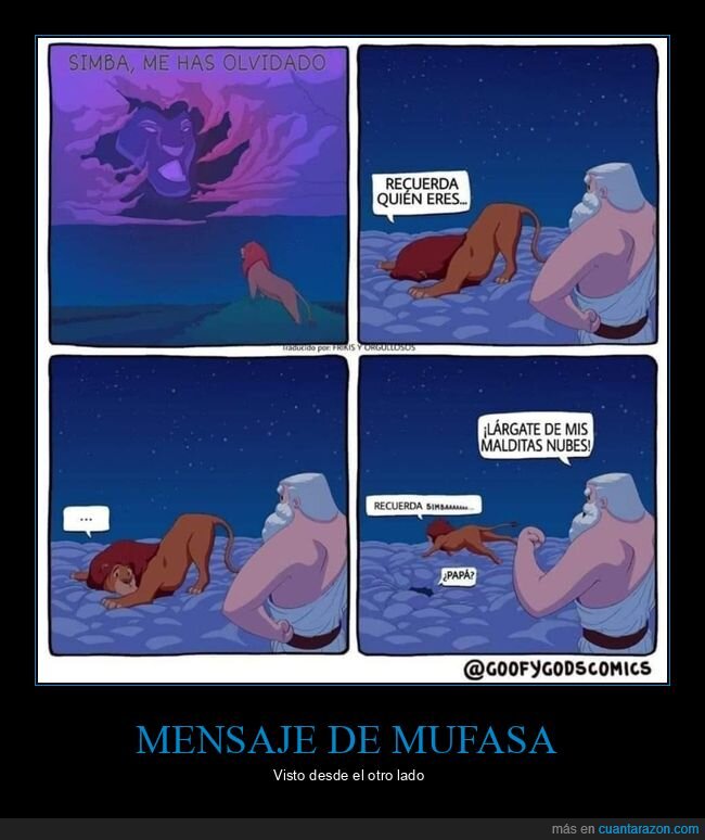 mufasa,el rey león,cielo