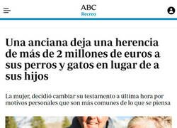 Enlace a Herencia millonaria