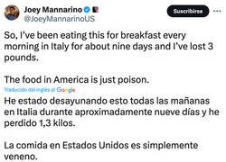 Enlace a Estadounidense descubre que su comida es una porquería