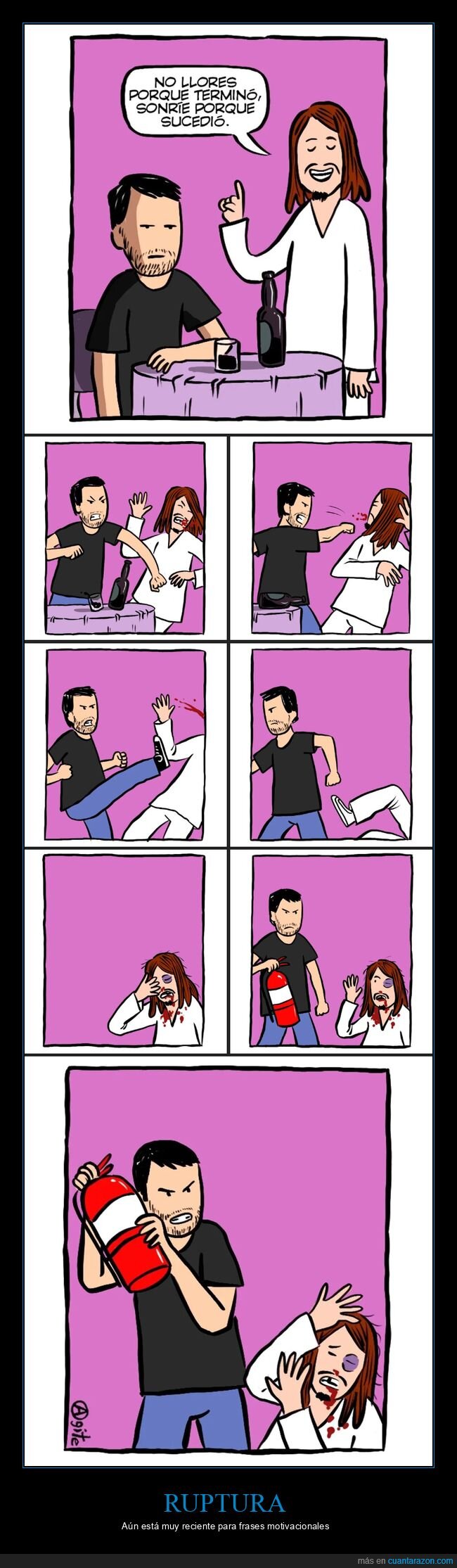 ruptura,terminar,suceder,pegando