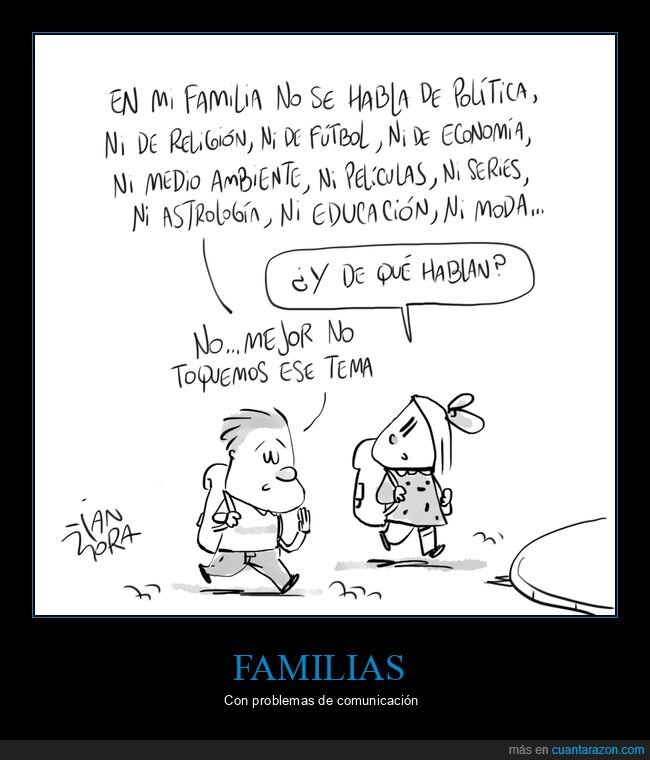 familia,hablar