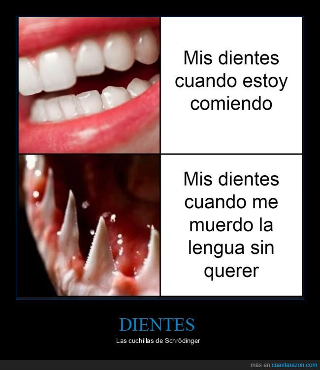 dientes,comer,morderse,lengua