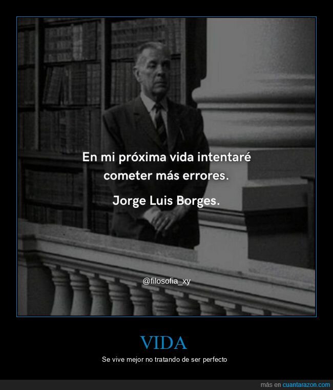 borges,vida,errores