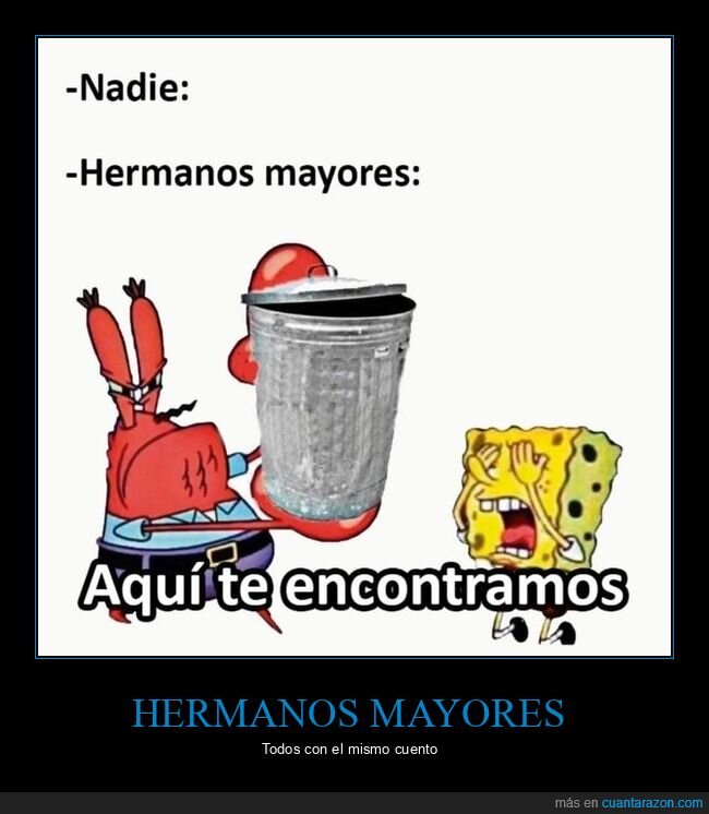 hermanos,basura,encontrar