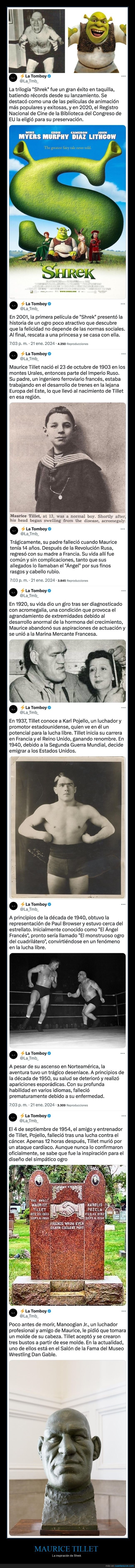 maurice tillet,shrek