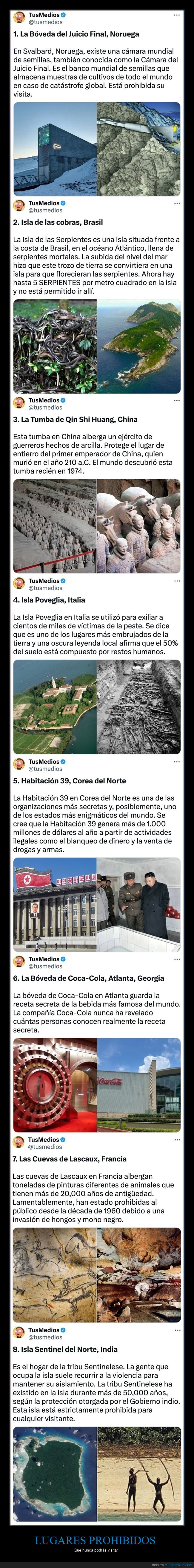 lugares prohibidos,visitar