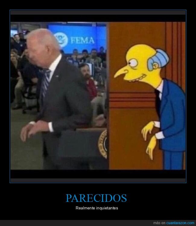biden,burns,parecidos,políticos,simpsons