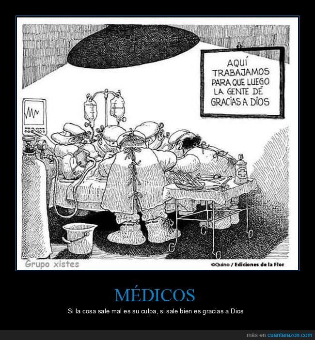 médicos,trabajar,gracias,dios