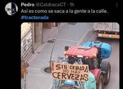 Enlace a Los hay que desconfían de la tractorada...