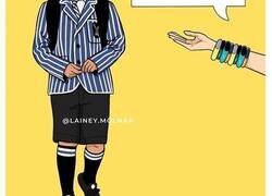 Enlace a Esta artista señala el sexismo cotidiano poniendo a hombres en el lugar de las mujeres