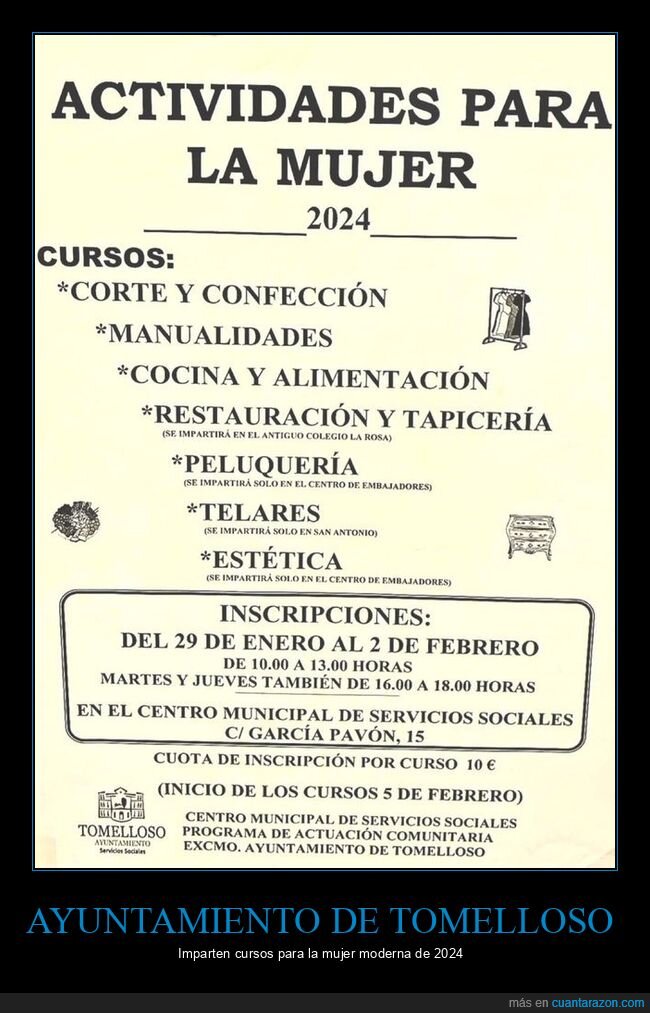 actividades,aportes,cursos,mujeres,tomelloso