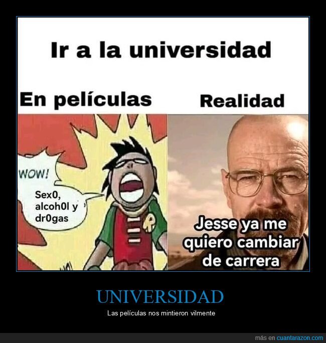 universidad,películas,realidad