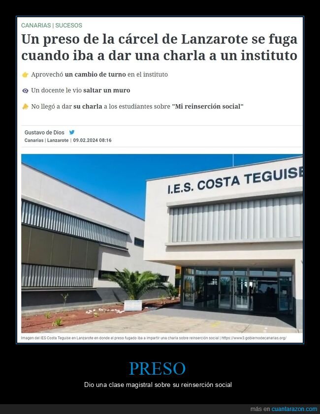 cárcel,charla,fuga,instituto,preso