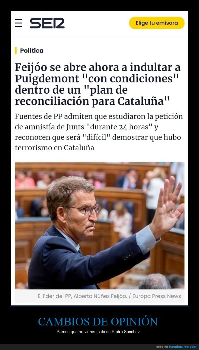 feijóo,indultar,puigdemont