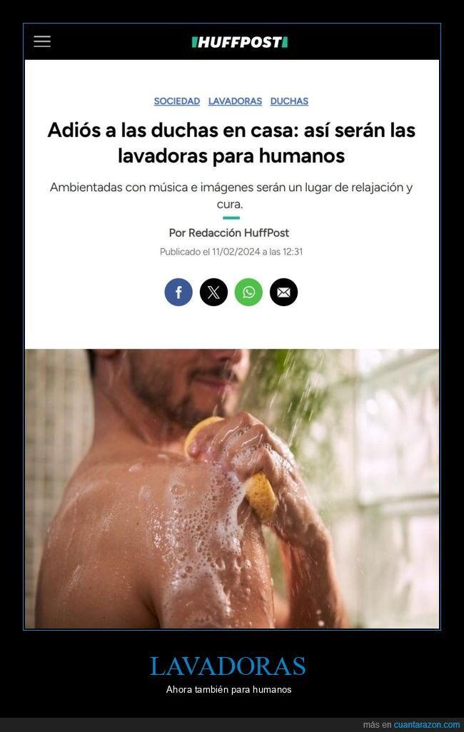 lavadora,humanos,ducha