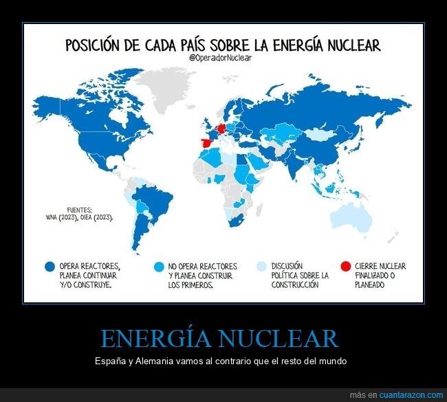 españa,alemania,países,energía nuclear