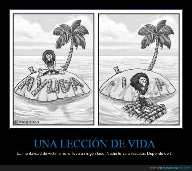 mentalidad de víctima,rescatar