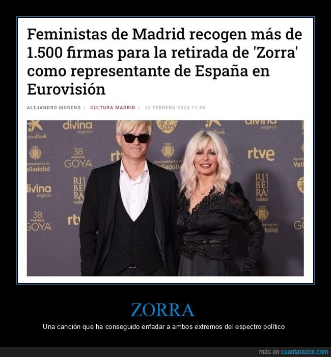 feministas,firmas,eurovición