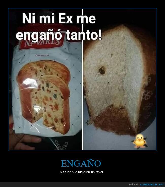 expectativas,panetone,realidad,tangada