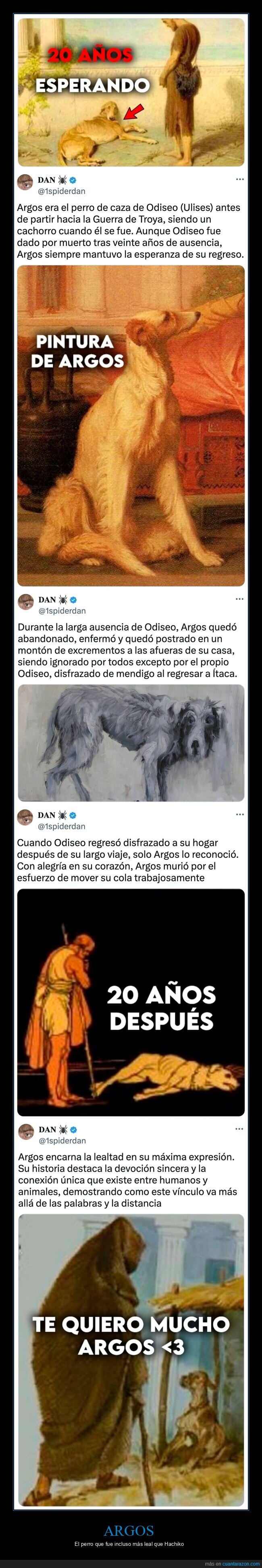 argos,perro,leal,ulises