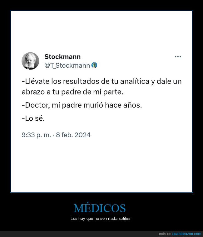 analítica,padre,médico