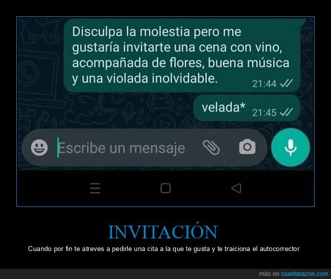 fails,invitar,velada