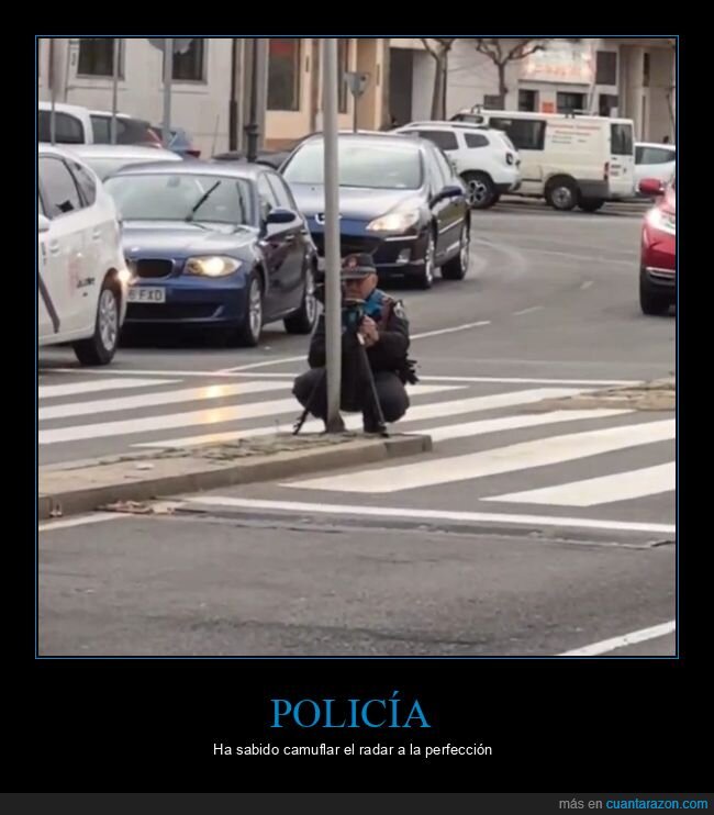 policía,radar