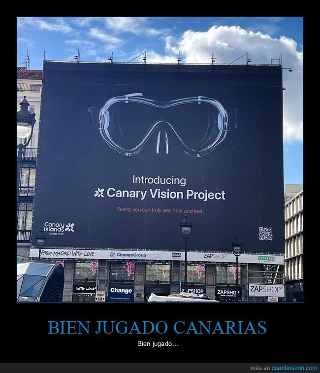 canarias,apple vision pro,gafas de bucear