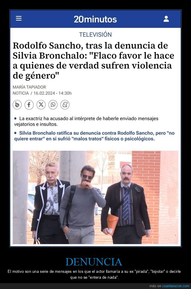 rodolfo sancho,violencia de género