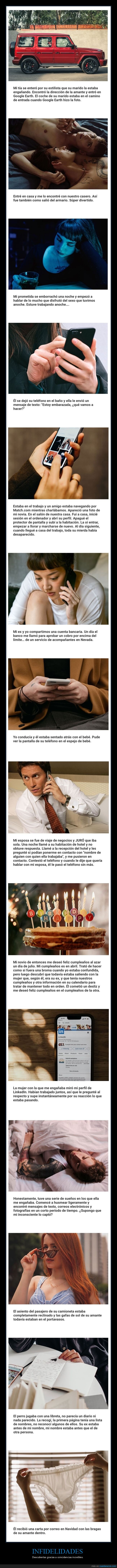 infidelidades,descubiertas,coincidencias