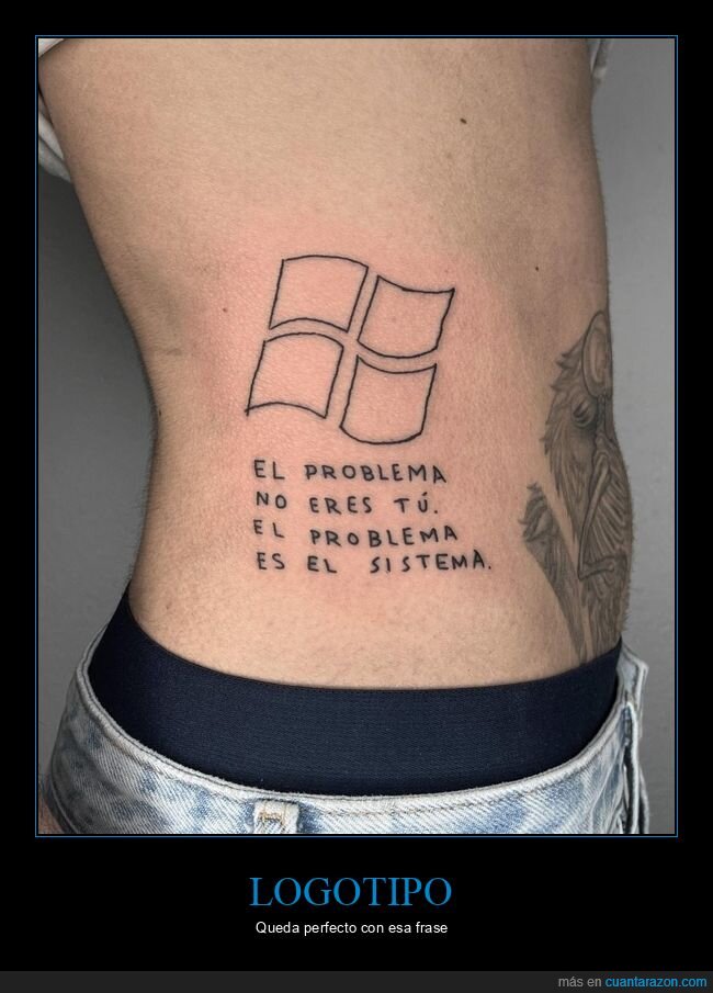 problema,sistema,tatuaje