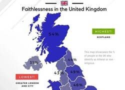 Enlace a Porcentaje de no creyentes en Reino Unido